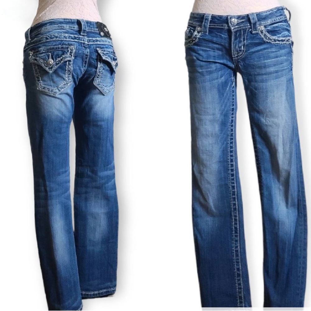 MISS ME CUFFED CAPRI JEANS